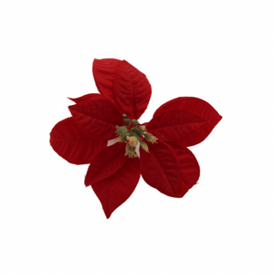 Deco - Clip flor roja