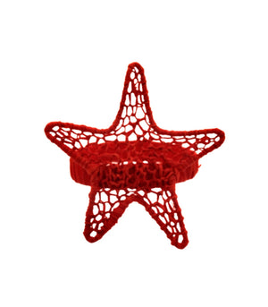 Anillo - Estrella Roja